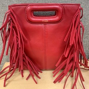 Maje Mini leather M Bag